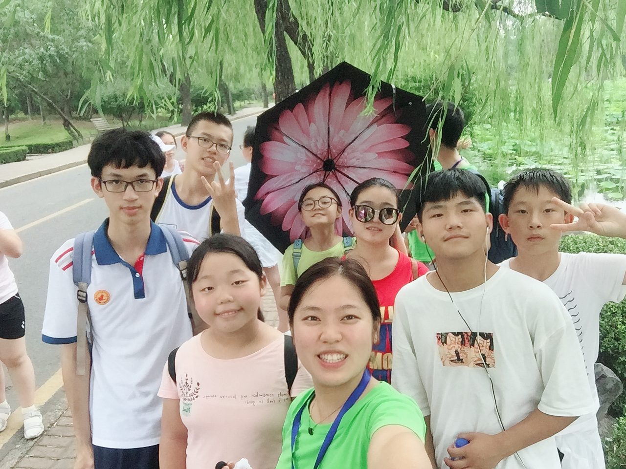 夏令营游览北京大学